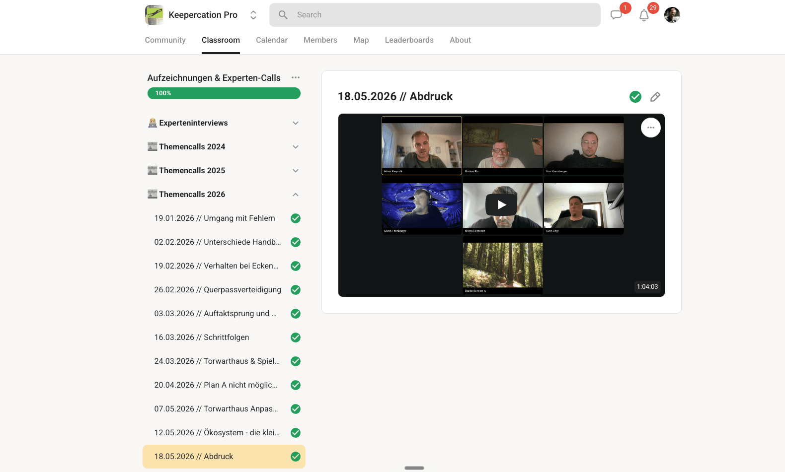 Keepercation Live-Call Aufzeichnung mit Experten
